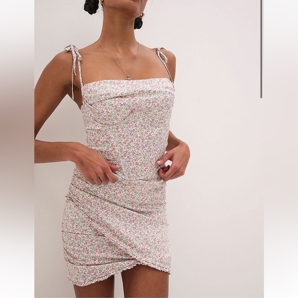 For love and lemons butterflies slip dress